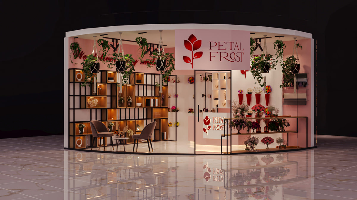 Boutique storefront — floral retail boutique